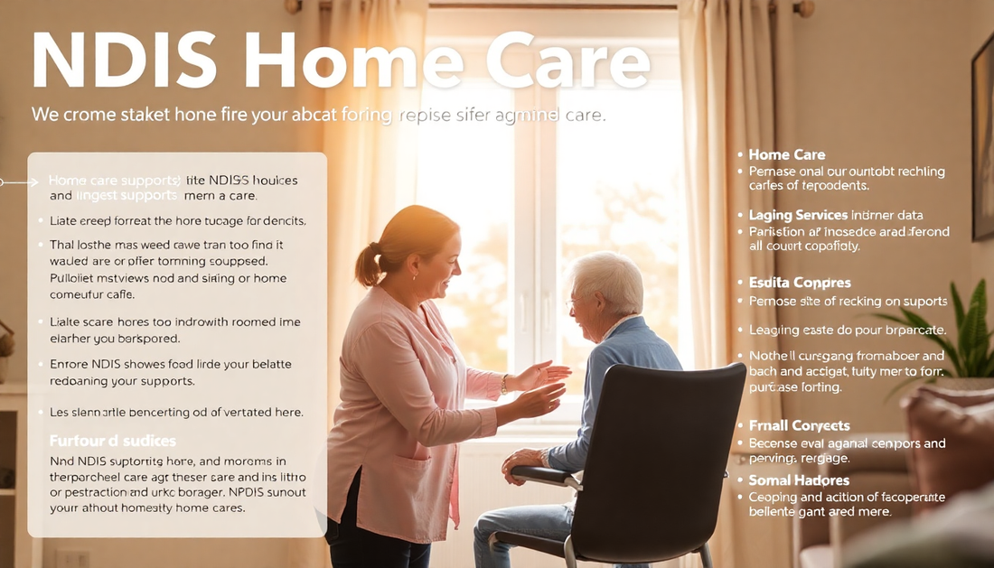 Can You Claim Home Care Under the NDIS?