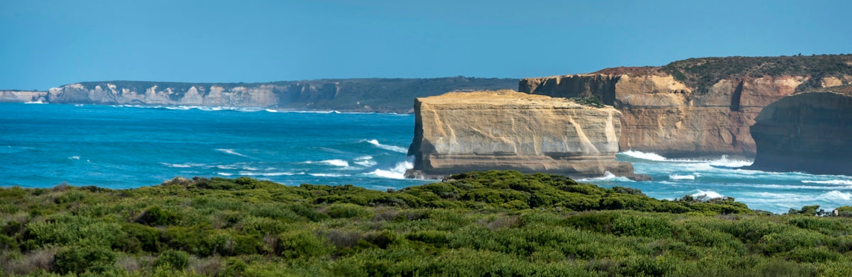 landscape photography of monolith