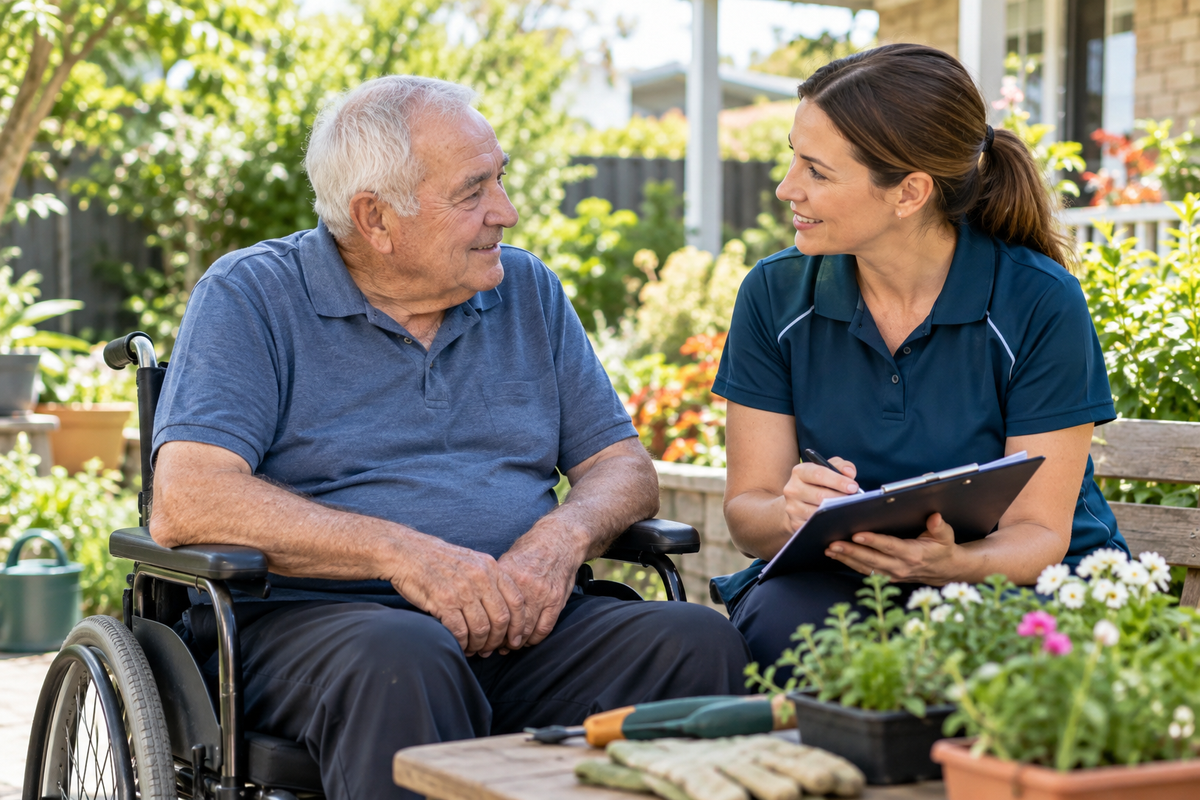 Illustrative photograph of NDIS Skin Integrity Assessment