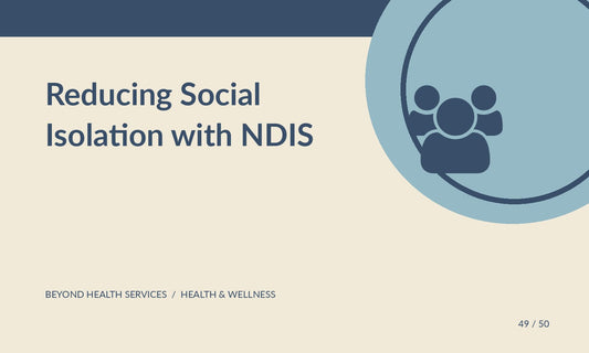 Reducing Social Isolation with NDIS — original editorial illustration