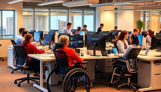Empowering Employees with Disabilities: Workplace Modifications and Assistive Technology
