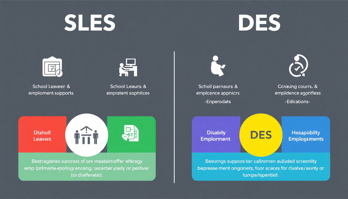 SLES vs. DES: Understanding the Difference in NDIS Job Support - Beyond