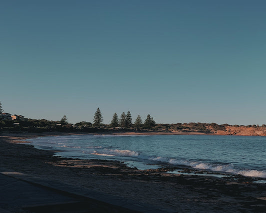 landscape photography of body of water
