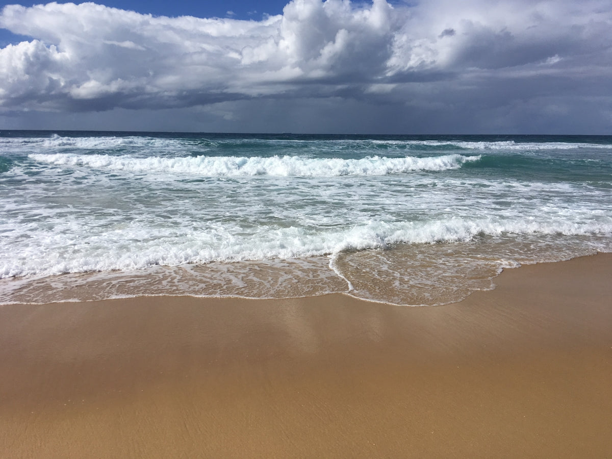 wave body of water on seashore