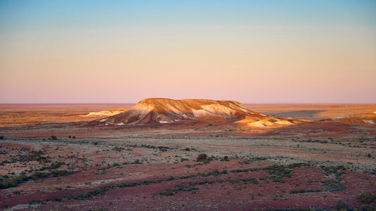 a large desert landscape